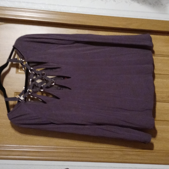 BKE Tops - "BKE" brand.Dark purple long sleeve shirt. Size L.